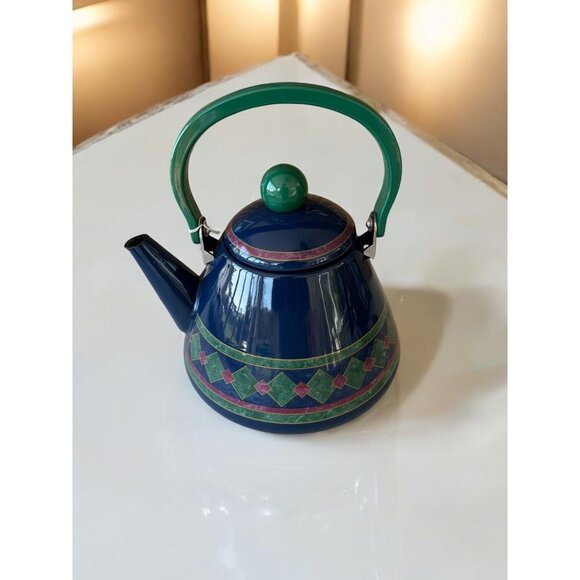 Pfaltzgraff Amalfi Classic Metal Tea Kettle - Picture 2 of 14